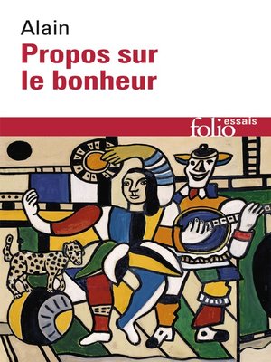 cover image of Propos sur le bonheur